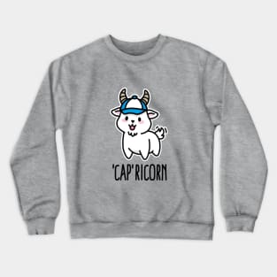 Cap ricorn Capricorn funny baseball cap zodiac sign Crewneck Sweatshirt